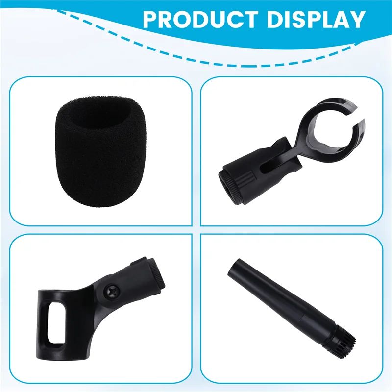 -ABPU SM57 ميكروفون ديناميكي صغير ستيريو ستوديو ميكروفون KTV سلكي محمول ميكروفون عالمي للهاتف الخليوي الكمبيوتر تسجيل الصوت