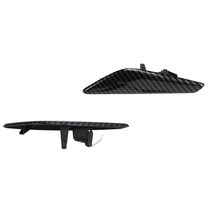 

Car Front Side Fender Carbon Fiber Trim Finisher 51117338569 51117338570 For BMW X3 F25 2011-2018 X4 F26 2014-2021