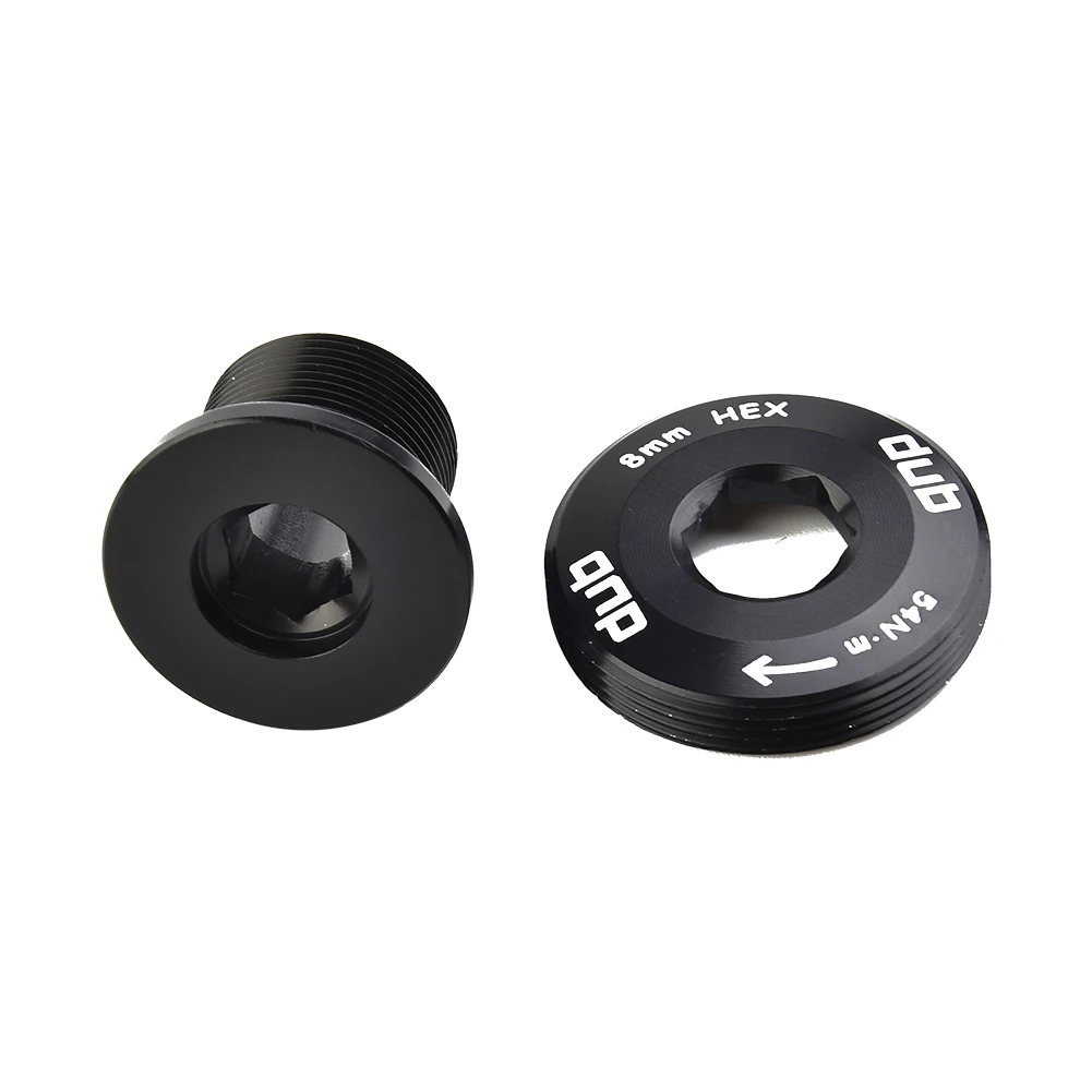 M18-M30 Selbstextrahierende Kurbelschraube für SRAM für DUB Kurbelgarnituren Aluminiumlegierung Schwarz Ersatzteil für Fahrrad – Detail 9