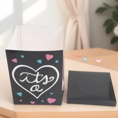 

Gender Reveal Box Baby Shower Decor Balloon Plastic Boy Girl Party Supplies Gender Reveal Decorations Balloon Box
