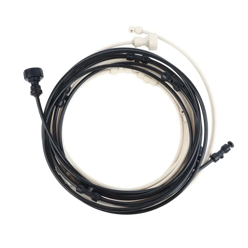 6M Portable Misting Cooling System Water Fog Sprayer Kit Easy Setup for Outdoor Camping Picnic Summer Cooling Irrigation