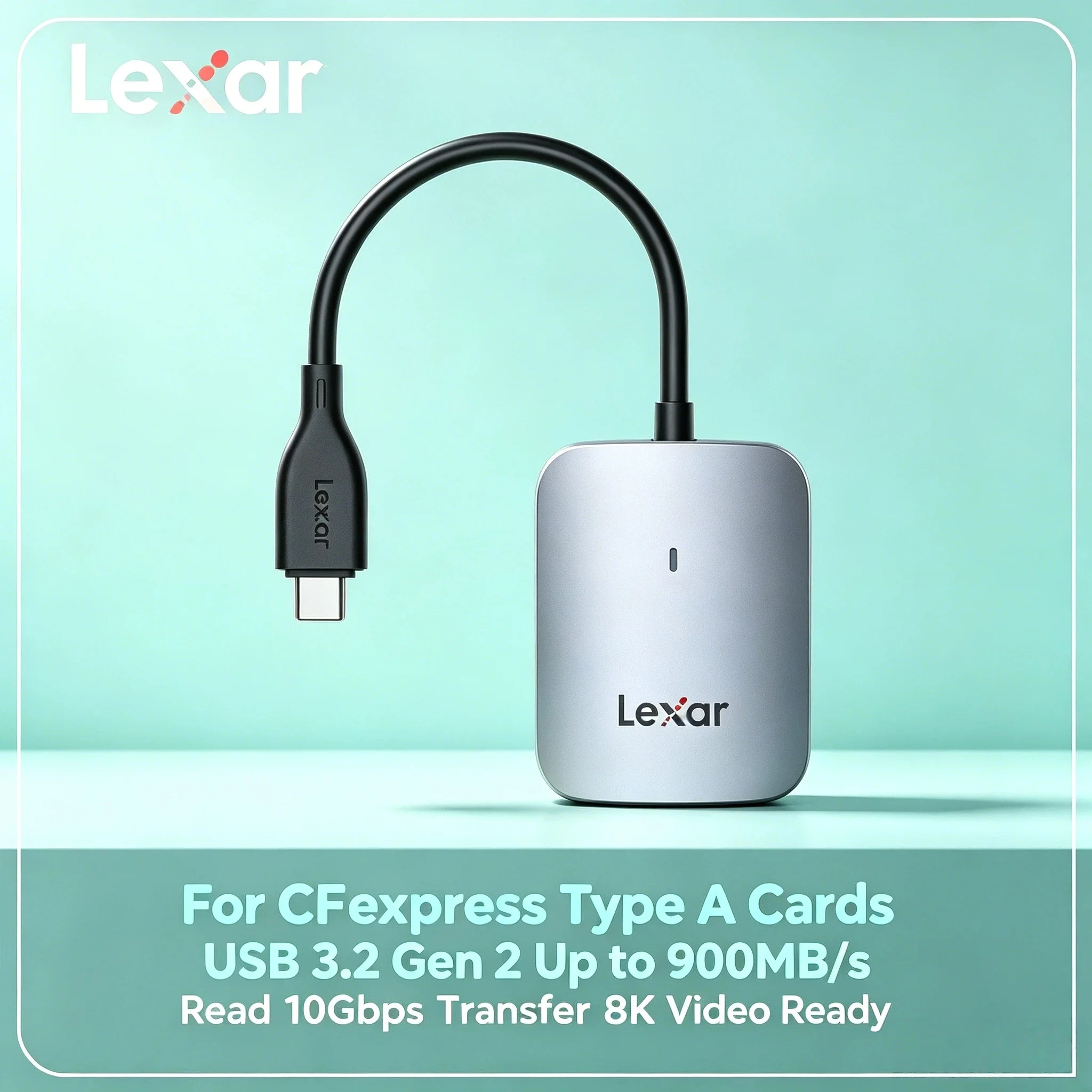 

Original Lexar CFexpress Type A Card Reader USB 3.2 Gen 2 Type C A Memory Card CFe A Card Reader Up to 10Gbps Pro Max Ultra