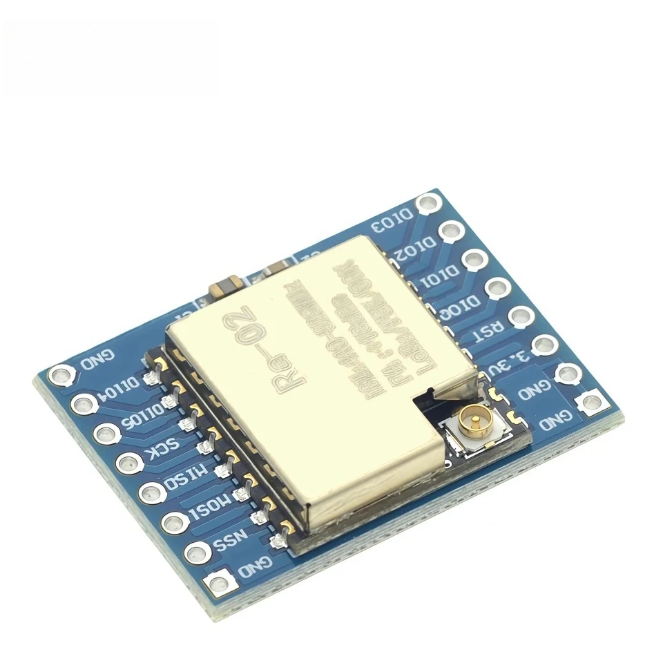 Ra-02 SX1278 LoRa Module 433MHz,  UART Transparent Transmission,  Antenna for Arduin