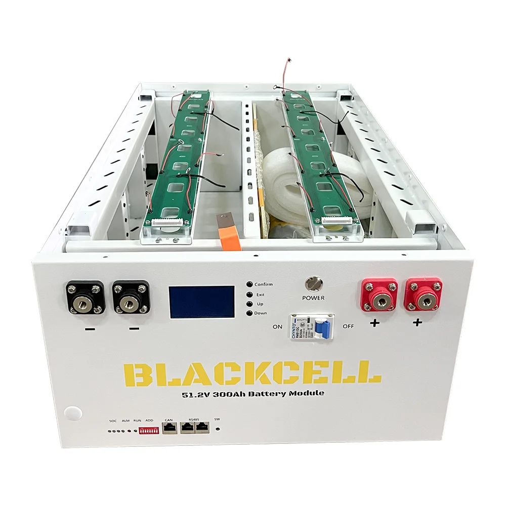 BLACKCELL DIY voor 16s 51.2v 280ah 230ah 302ah 320ah Lifepo4 Batterij Metalen Lege Doos/case zonnepaneel met Seplos 16s 200A Bms