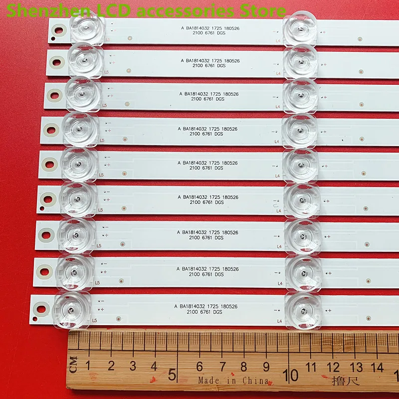   ل كونكا KKTV K55 LED55UA8100 LCD إضاءة خلفية للتلفاز بار CC02550D485V10 55E20 5X9 5S1P 48 سنتيمتر 3 فولت 5 مصباح 100% جديد