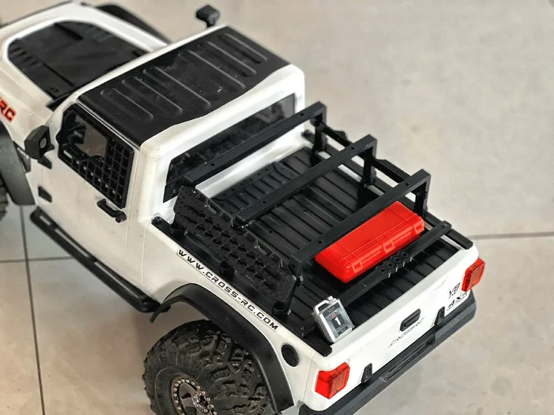

RC Roll Cage Rack For CROSSRC 1/8 Big Rhino Non-destructive Installation Cargo Shelf RC Crawler Upgrade Parts