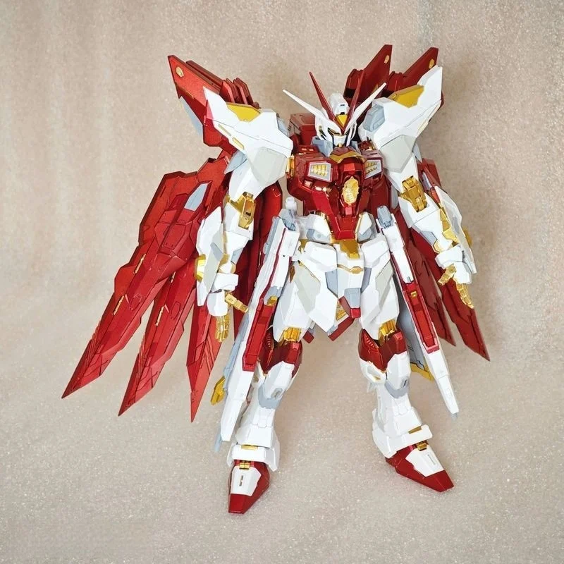 Sg Pre Painted Rosefinch Color 8802 Strike Freedom 1:100 Assembly Model Kit Collectible Toys Desktop Decoration Gift