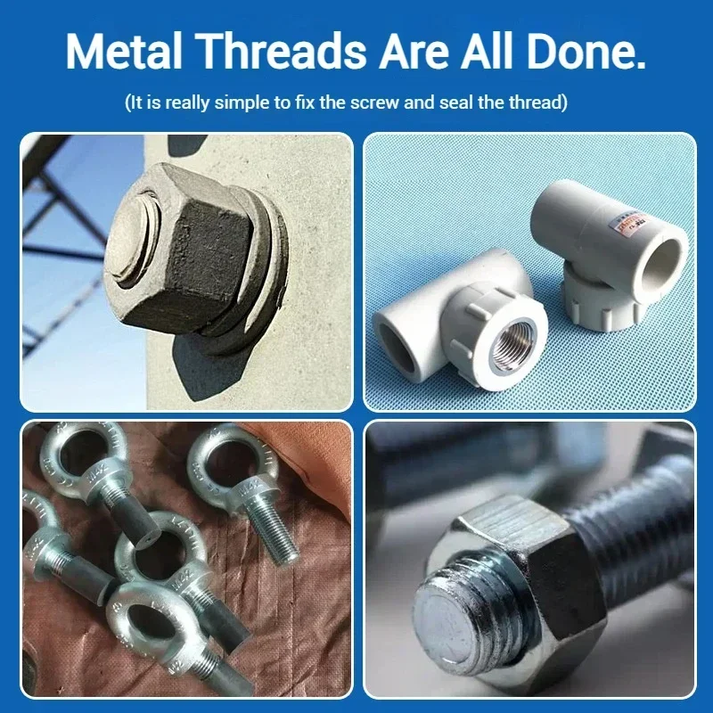 10ml Threadlocker Loctites 222 242 243 2632 263 Screw Glues Thread Locking Agents Anaerobic Strong Glues Anti Loose DIY Repairs image 6