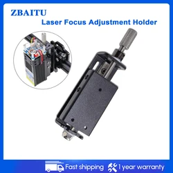 Focus Adjustment Laser Module Sliding Plate Aluminum Adjustable Holder Mounting Frame for Laser Engraver CNC Engraving Machine