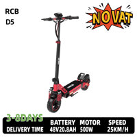 RCB D5 Electric Scooter Foldable Adult Urban Commuting 10 Inch Tires E-Scooter 500W Motor 48V 20.8 /27AH EScooter