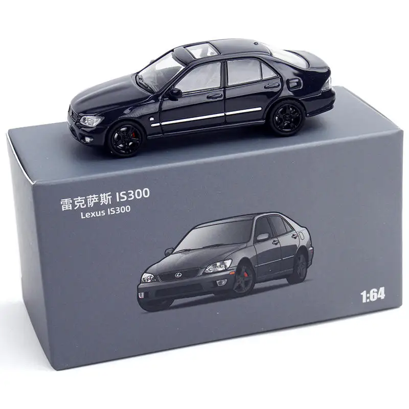 JKM 1:64 Lexus IS300 автомобиль ALTEZZA из сплава, Литые и игрушечные автомобили, модель миниатюрного автомобиля в масштабе, модель автомобиля для детей