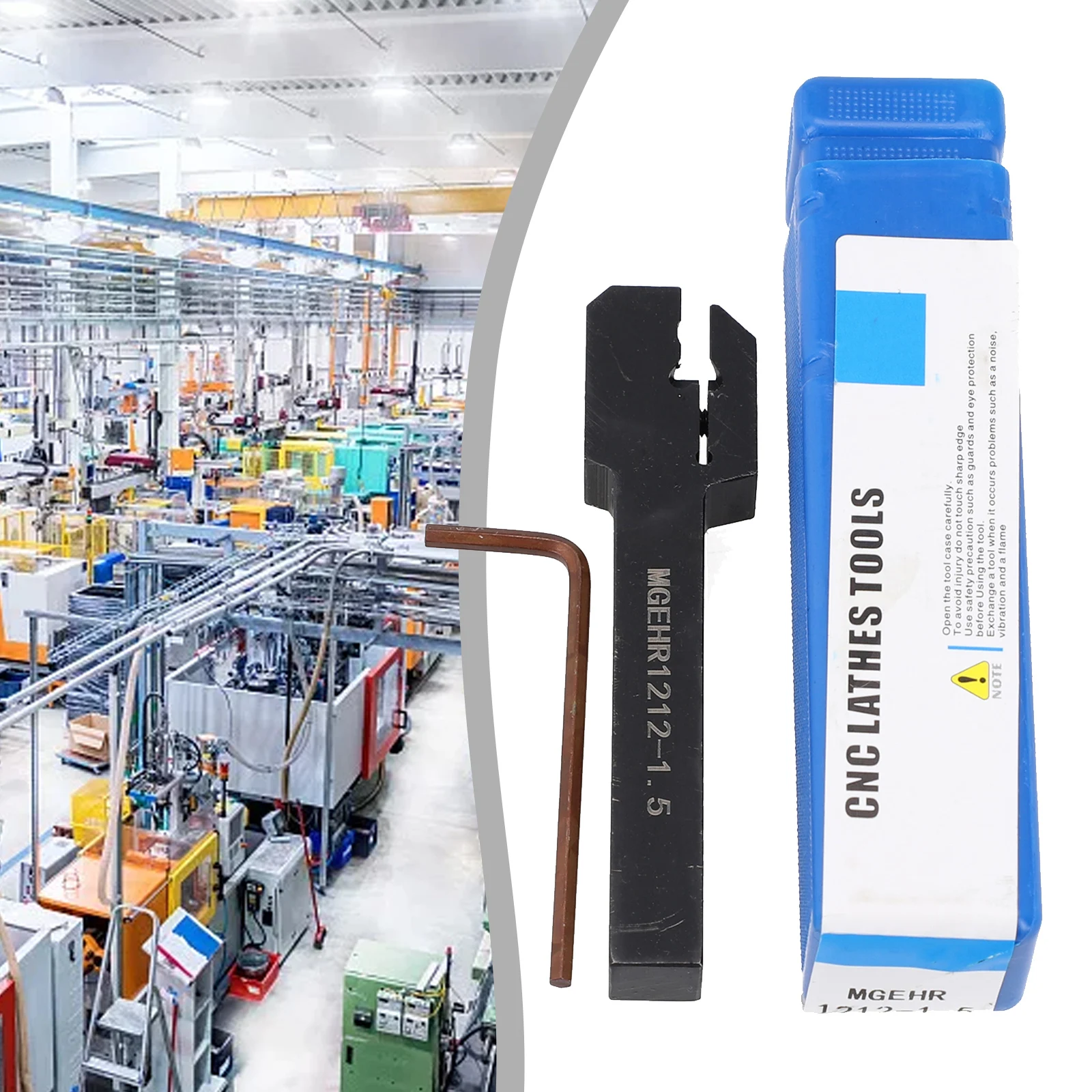 MGEHR1212 Portautensili da taglio per tornio 1 5 con struttura in acciaio Progettato per minimizzare i costi dell'utente e maximizzare le prestazioni
