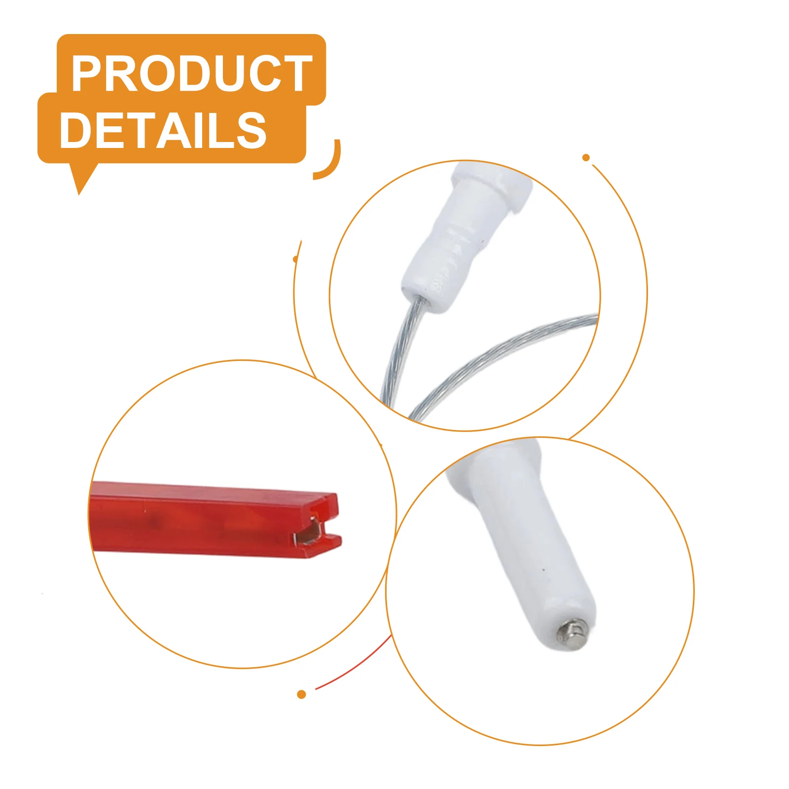 For Sabaf-compatible ignition needle for built-in gas stoves requiring electronic For Pulse-type igniter replacement