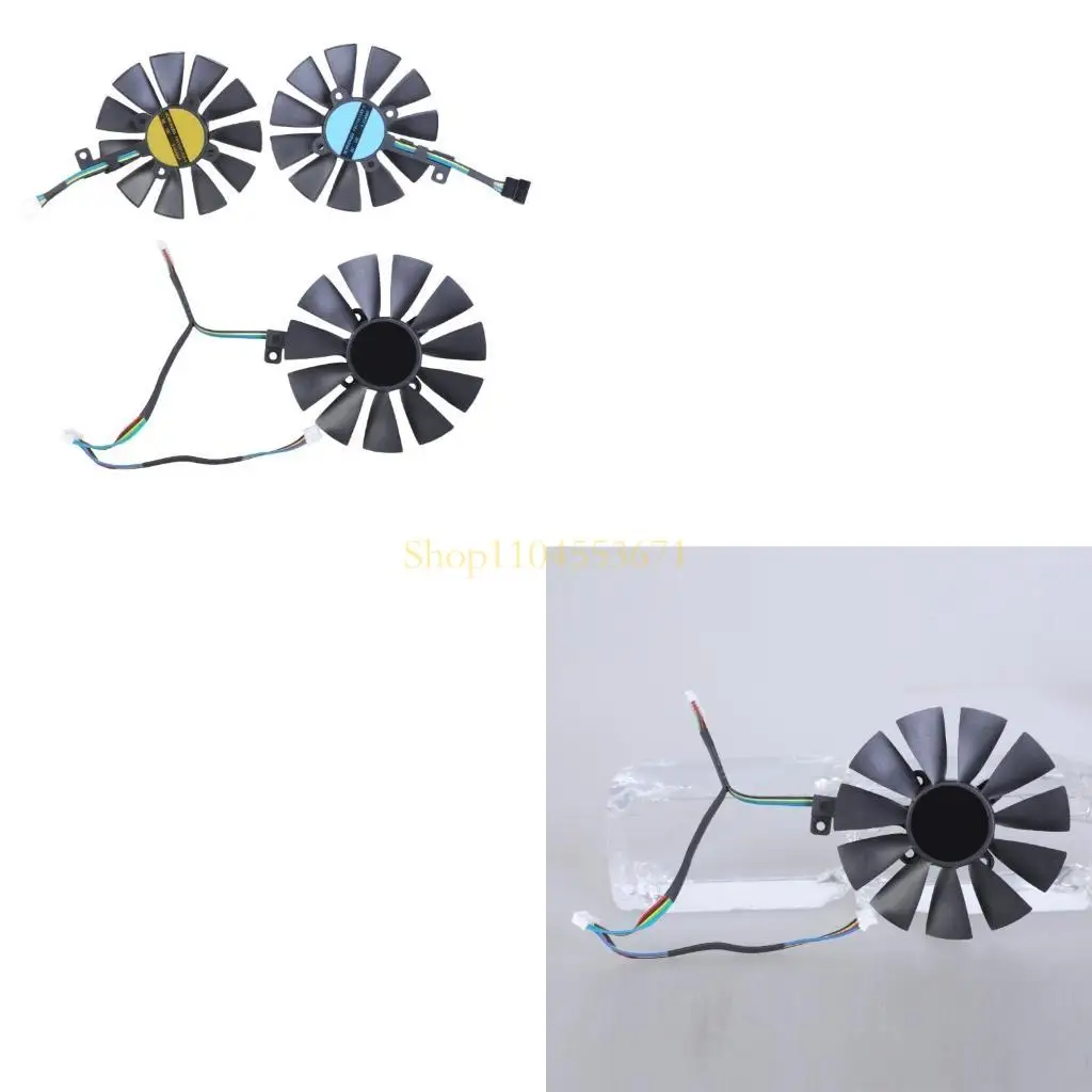 

Бестселлер, 3 шт., замена вентилятора охлаждения видеокарты FDC10U12S9-C для GTX1070, аксессуары