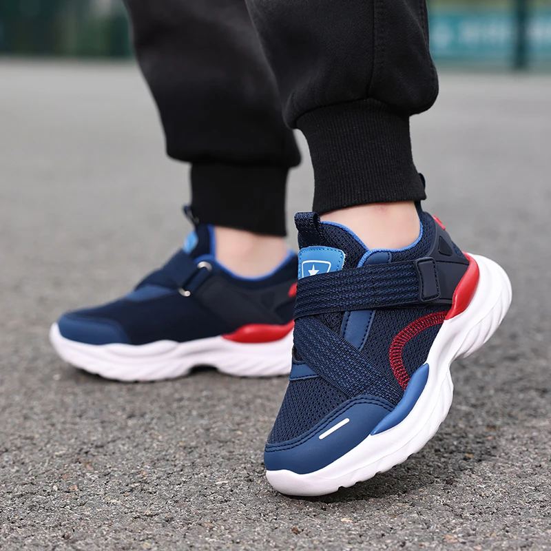 Kids Sneakers Summer Fashion Soft Wear-resistant Anti Slip Sole Leisure Walking Sports Jogging Shoes Hot Selling Tennis Shoes