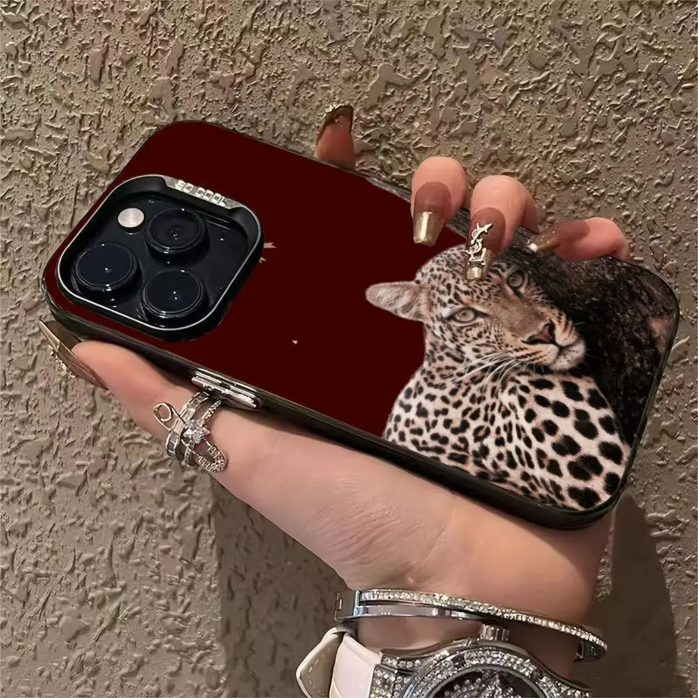 

Tiger phone case is suitable for iPhone 16 15 14 13 12 11 Pro/ Max/Plus shock-proof rear cover anti-fall