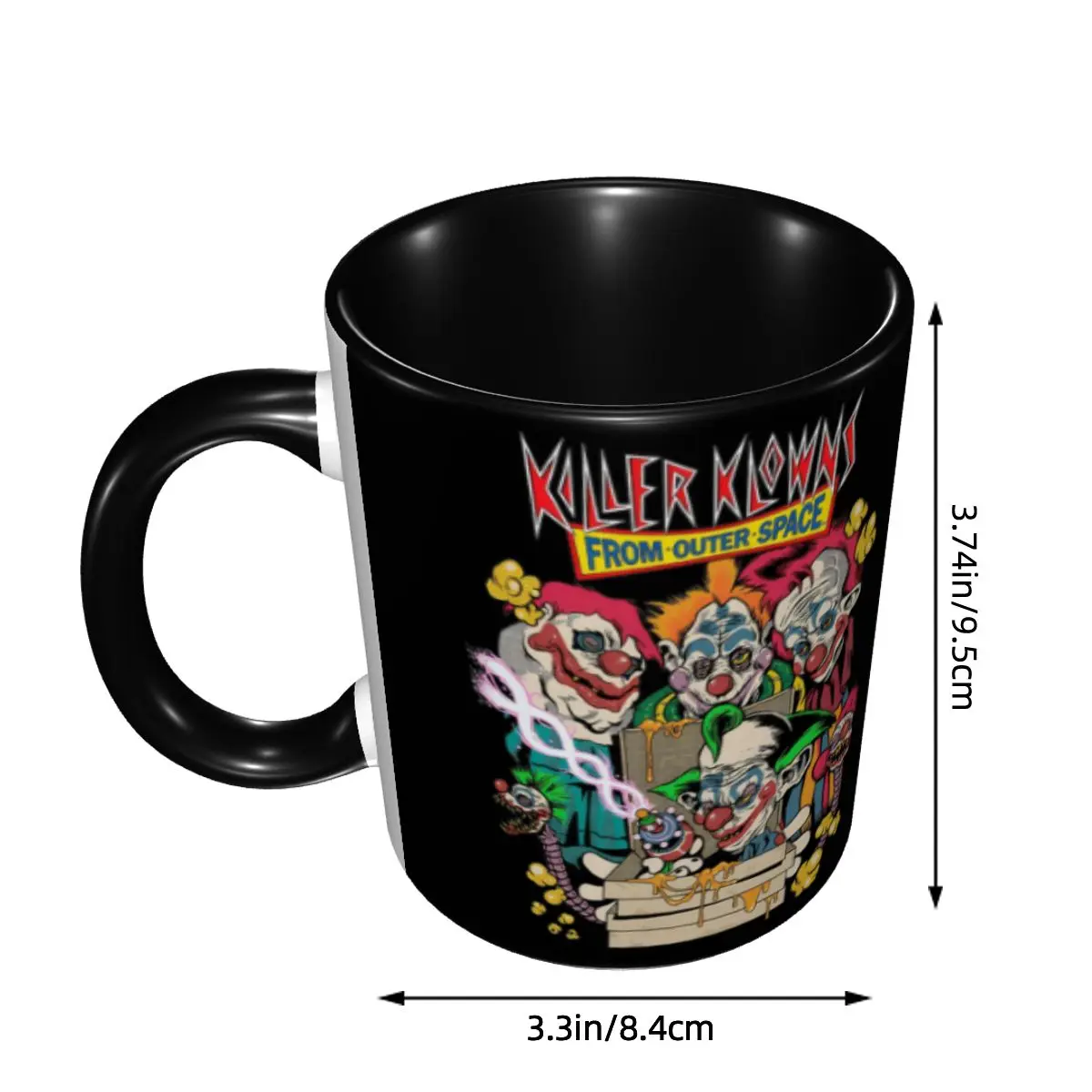 Retro 90s Killer Klowns From Outer Space Coffee Mugs Fun Cup Gifts For Woman Man