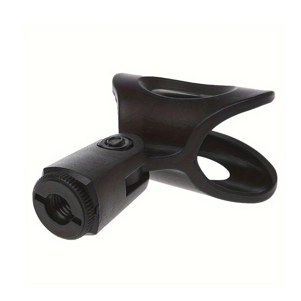4pcs Microphone Clip Adjustable Mic Holder Clamp For Desktop Floor Standing Microphones Stand