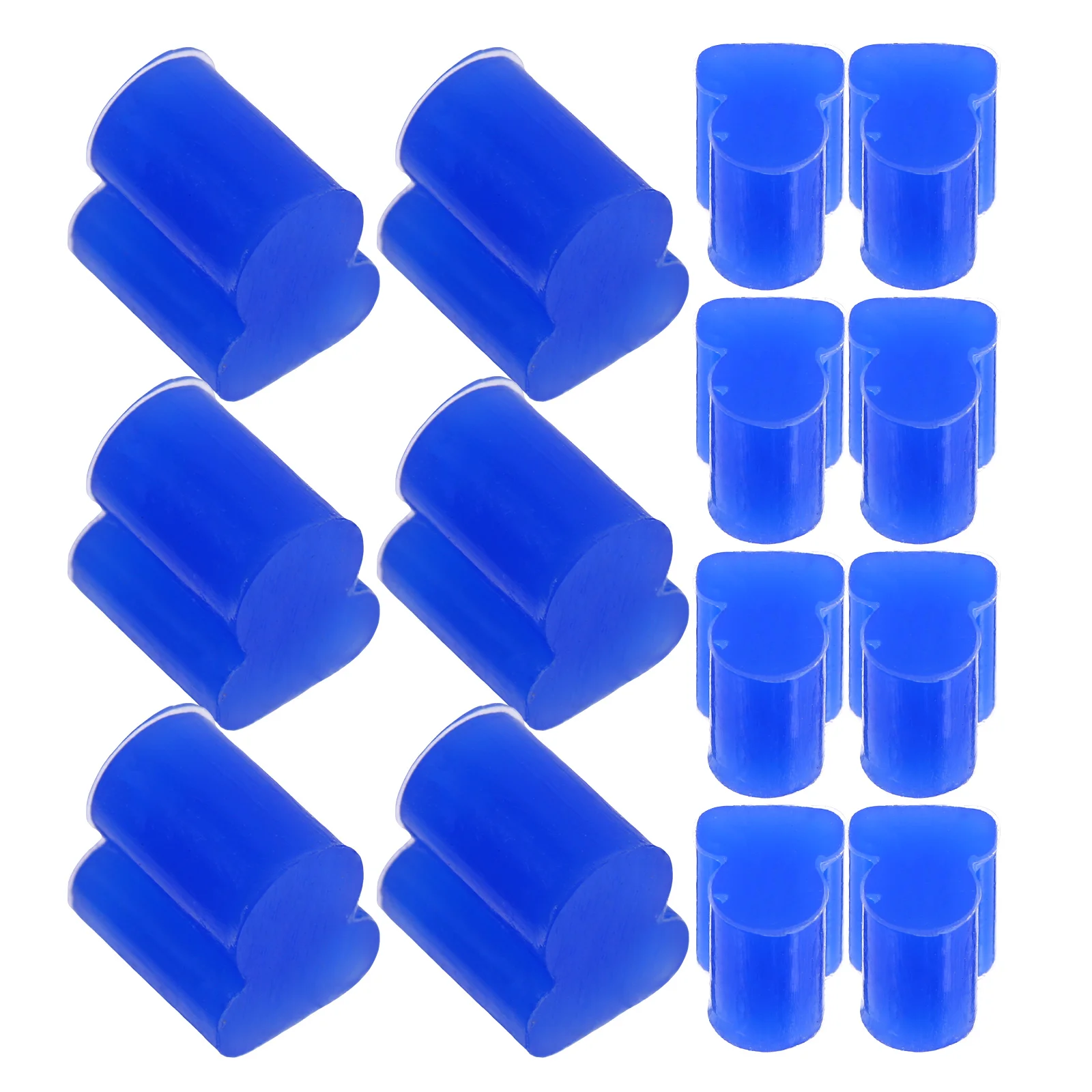 

20pcs Trombone Mute Silicone French Horn Stoppers Soft Noise Reduction Pads Brass Instruments Practice Flat Design Easy