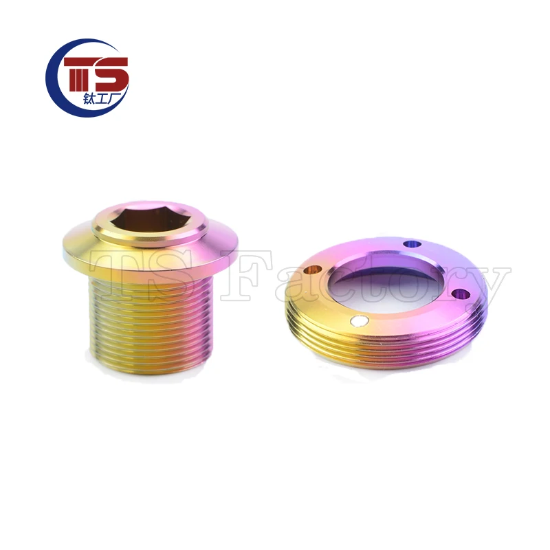 TS 1 set Titanium Factory Speed Link SRAM Series DUB Titanium Crank Cap Screws High Hardness No Rust GR5