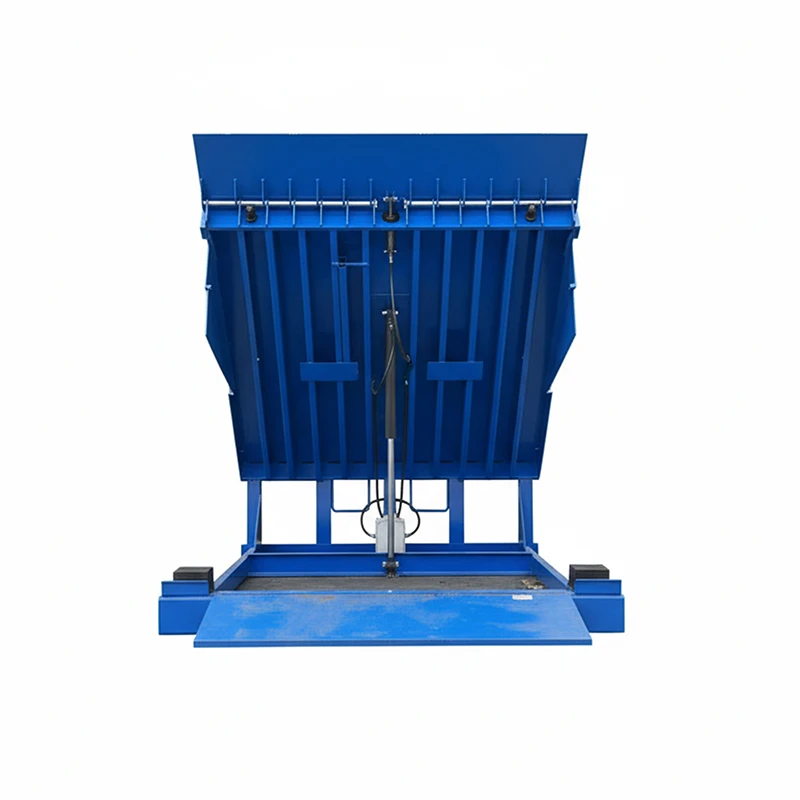 고성능 플립 립 도크 레벨러 600mm 수직 이동 범위 물류 센터용 적재 장비