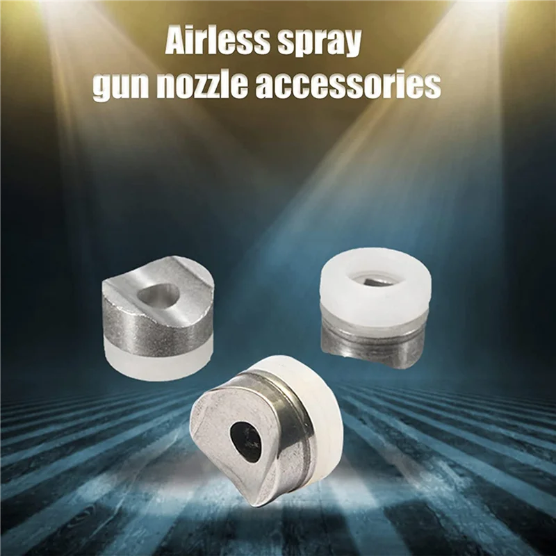 

PORK-Airless Tip Seals For Airless Machine Tips Seals Reversible Airless Paint Spray Nozzle Gasket (72 Pcs)