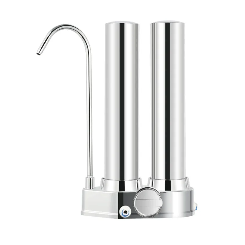 

[TS1-S] Faucet-mounted Rinseable UF Water Filter with Stainless Steel Housing