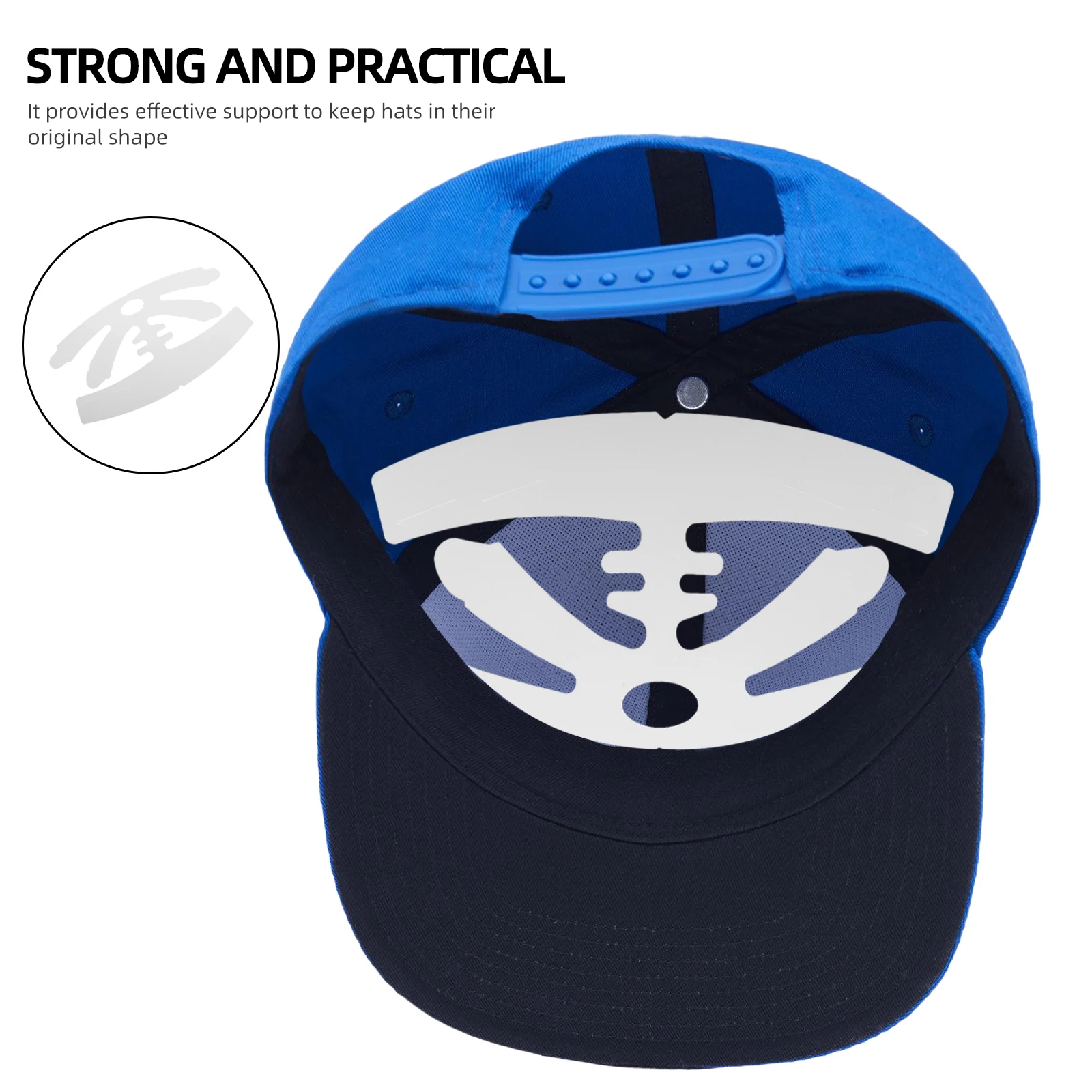10pcs Support Cap Inner Rack Baseball Holder Liner Peaked Insert Plastic Hat Accessories Hat Supporting Stand