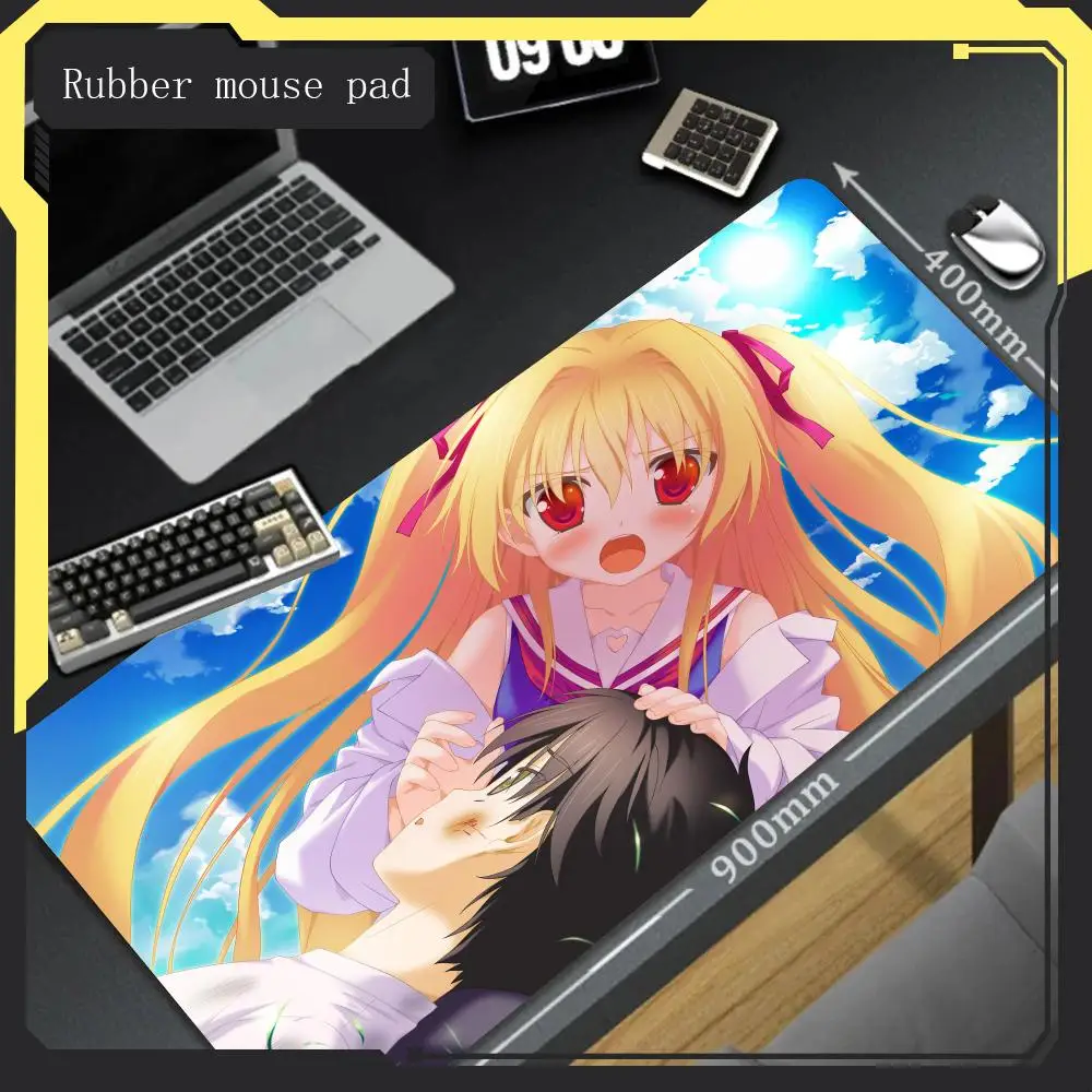 Irotoridori No Sekai HD - The Colorful World Mouse Pad Comic and electronic game mouse pad with non slip and wear-resistant size