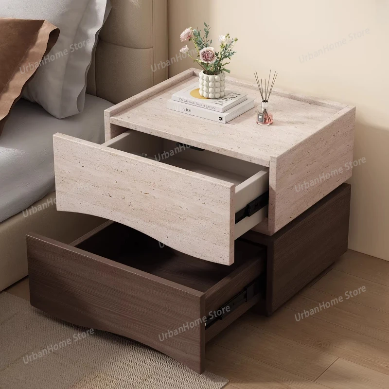 

Nordic Miniature Nightstand Aesthetic Cute Storage Floor Nightstands Unique Bedroom Mesita De Noche Dormitorio Home Furniture