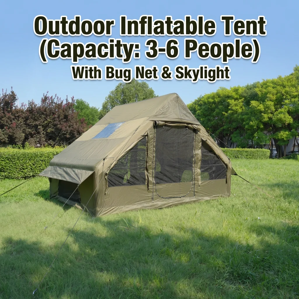 Namiot Kempingowy Pop Up 3-4 Osobowy Wodoodporny