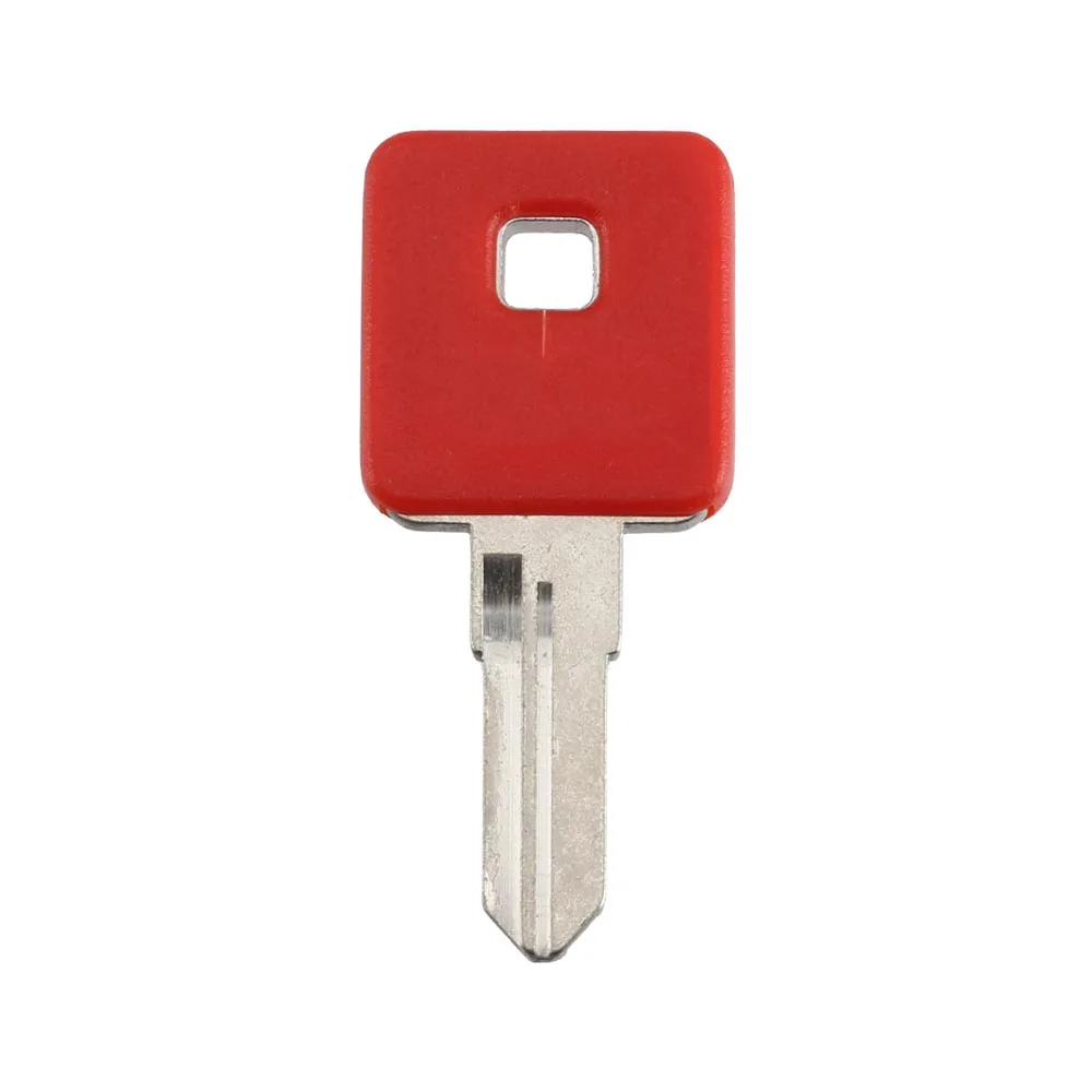 ​Wholesale New Blank Motorcycle Uncut Key Red Length 27mm for Harley Motorbike Spare Part Replacement Accessory