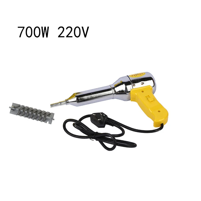 Imagem -06 - Plástico Hot Air Welding Gun Kit Pistola de ar de Calor Ajustável Ferramenta Soldador pe pp Pvc 700w 220v240v