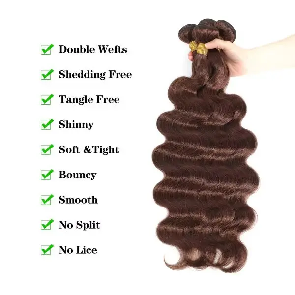 Body Wave Human Hair Bundles with 4x4 13x4 Frontal Deep Middle Part HD Lace Closure 12A Brazilian Raw Hair Bundles with Closures