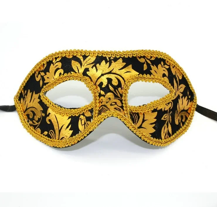 Sexy Men Women Masquerade Costume Venetian Masquerade Mask Halloween Prom Carnival Fancy Flannel Half Face Eye Mask