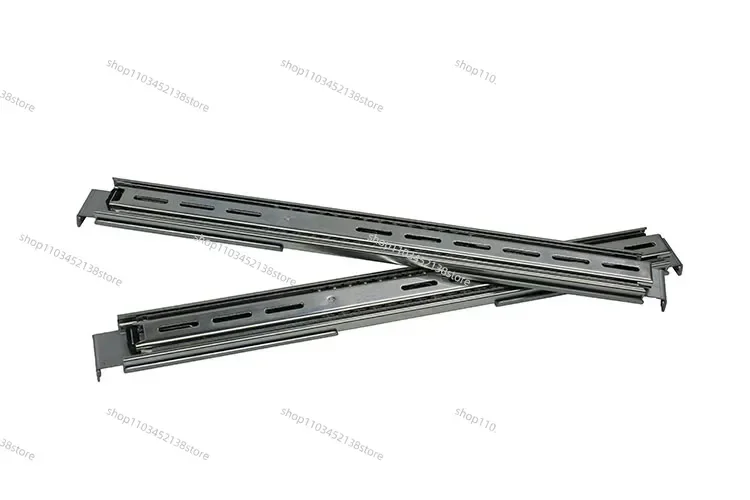 

19 Inch Server Rail Ppull-Out 3 Section Slide 450MM Pull Depth Length 900MM Cabinet Network Room 1U2U3U4U Chassis Installation