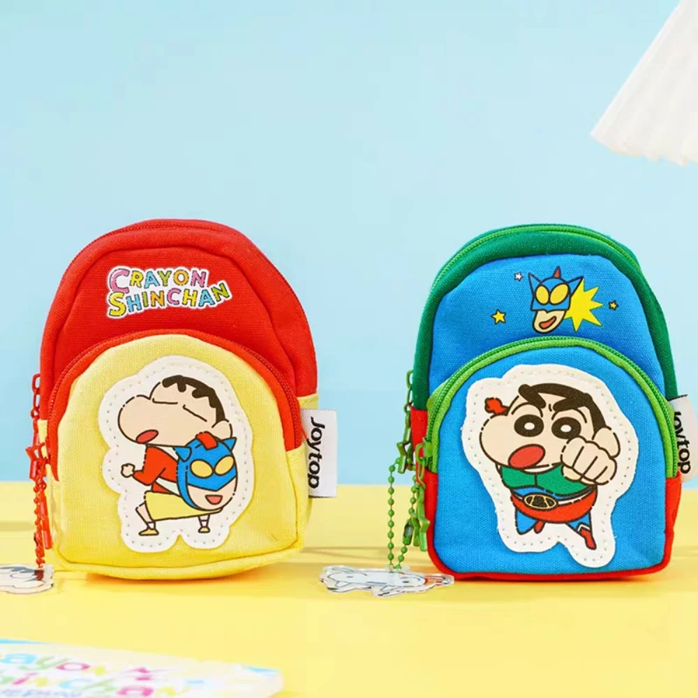 

Натуральный карандаш Шин-Чан, многофункциональный кошелек для монет, дорожный портативный мультяшный наушник, губная помада, кабель для передачи данных, сумка для хранения, подарки для девочек