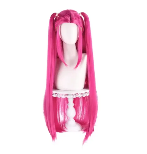 

Movie Kpop Cosplay Wig Mira Rumi Zoey Demon Hunters Purple Black Red Long Hair Heat Resistant Synthetic Wigs Carnival Props
