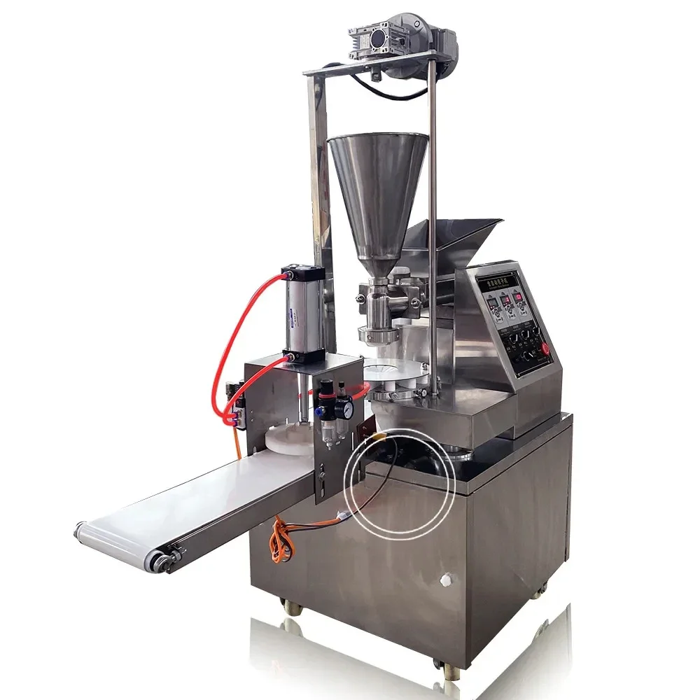

Automatic Stainless Steel Pie Making Machine Commercial Pasty Pupusa Making Machine Pork Stuffed Pasty Forming Maker