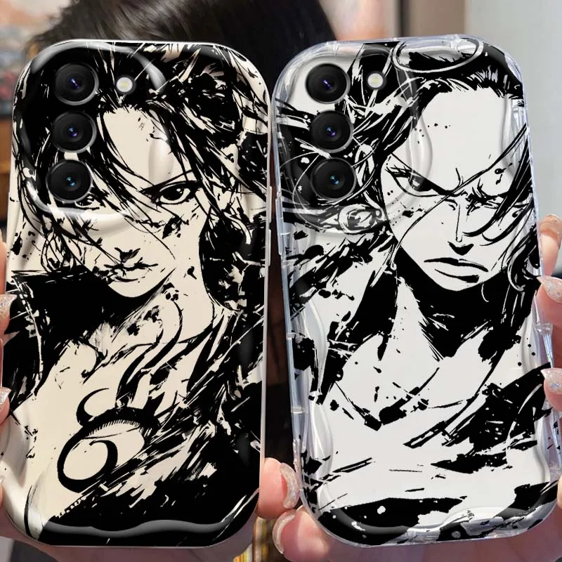 

Girl One Piece Robin Art Phone Case For Samsung Galaxy S25 S24 S23 S22 S21 S20 A16 A55 A05 A07 Ultra Plus FE 5G Wave Oil