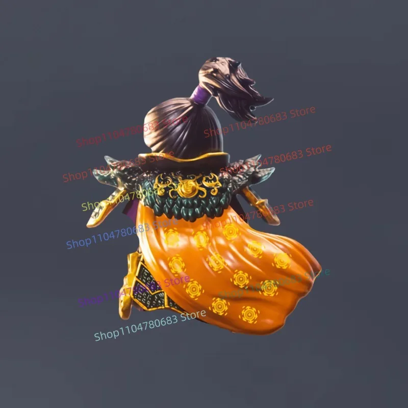 MOC Building Blocks Warring States Period Samurai Miniature Figure Assembly Model Display Figurine Cartoon Decorative Toy Gift