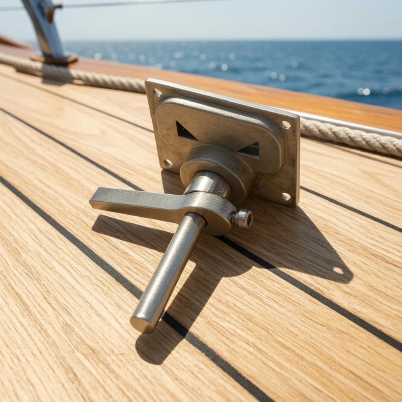 Deck Lid Latch Slim Boat Deck Hatch Latch with Locking Mechanism Lock for Cabin Hatches, Storage Compartments