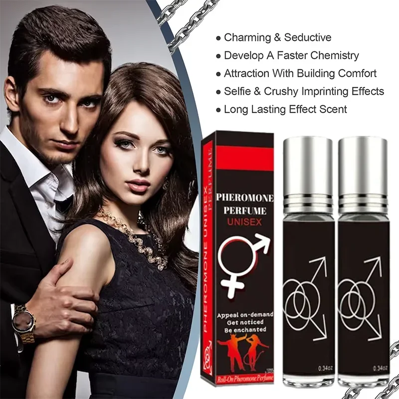 The original feminine Pheromones long-life ball bearing portable perfume enhances the fresh fragrance charm of cologne