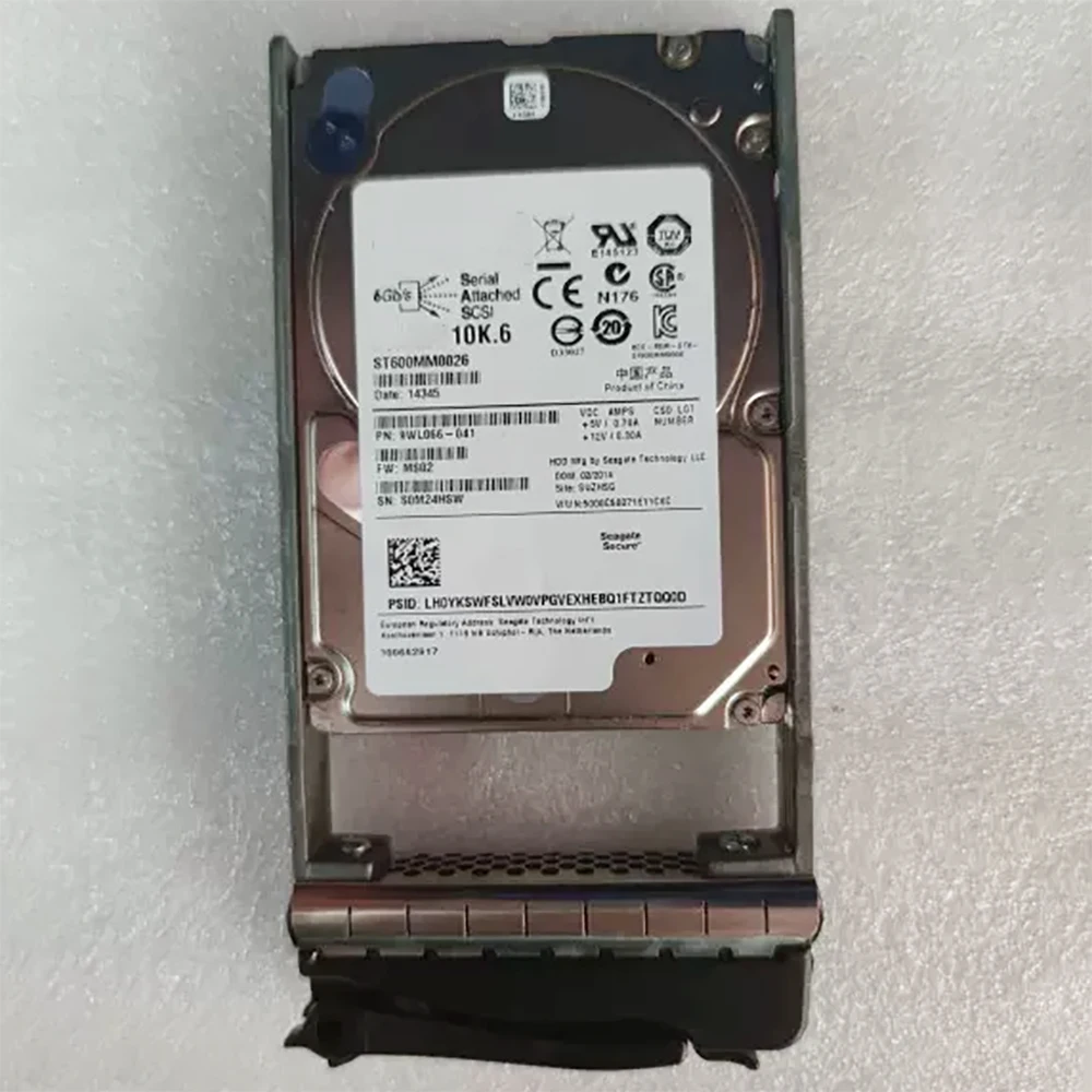 9WL066-041 9WL066-003 600G 10K 2.5'' SAS ST600MM0026 Storage Hard Disk For NetApp