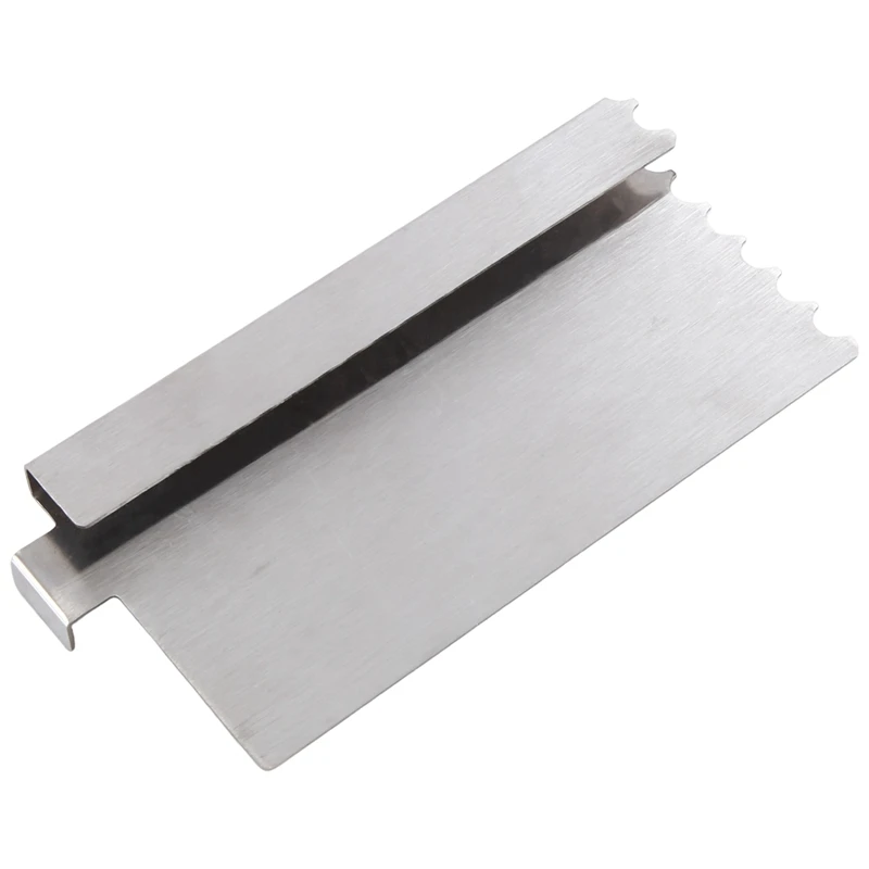 كتلة شاشة شبكية غذائية عالمية ، مصيدة الشحوم للشوايات ، شواية مسطحة من الأعلى ، تمنع الطعام من السقوط ، الفضة