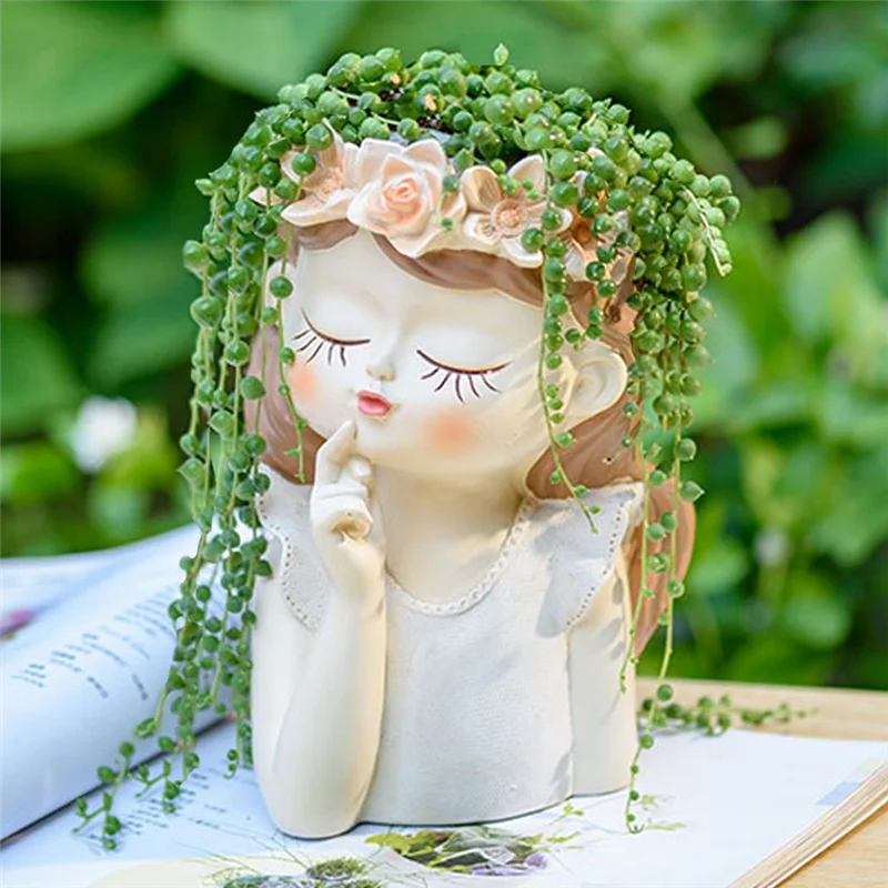 AT59 مجموعة وعاء النباتات العصارية الجنية الصغيرة مع ثقب الصرف 4 بوصة وعاء الصبار الداخلي فريد لطيف زهرة المزهريات ديكور #4