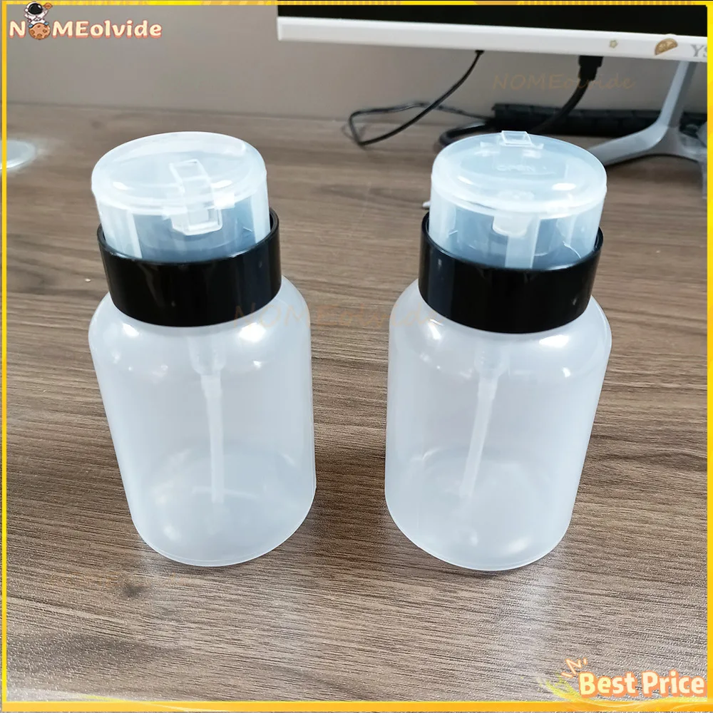 5pcs 250Ml FTTH Alcohol Drop Proof Leak Proolcohol Dispensing Pump Empty Bottle For Optical Fiber Cleaning Tool