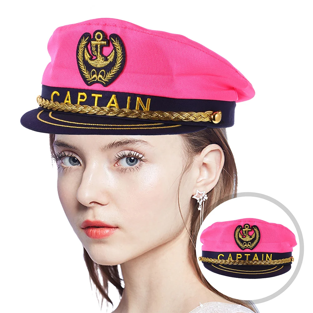 

2 шт., шляпа капитана, шляпа моряка для косплея, классический костюм для вечеринки, реквизит, кепки капитана лодки для Хэллоуина, маскарада, выступления