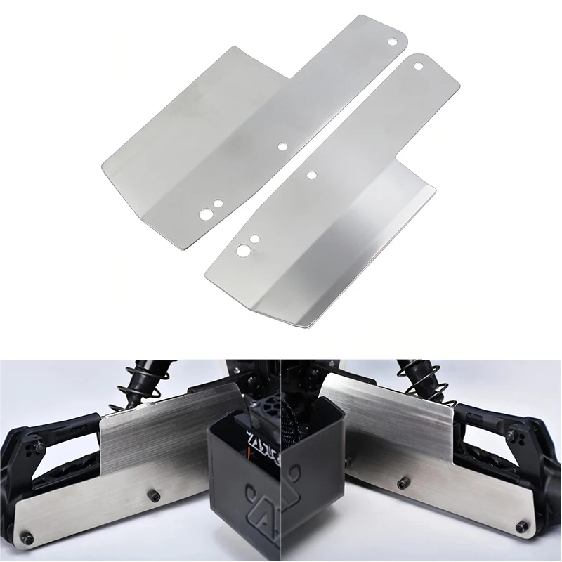 

Metal Stainless Steel Rear Mud Guards for ARRMA 1/7 FIRETEAM BIG ROCK 1/8 KRATON OUTCAST NOTORIOUS EXB V5 V6 6S BLX RC Car