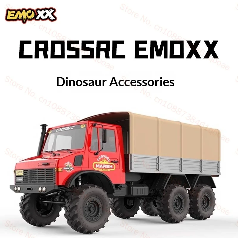 CROSSRC EMOXXL stegosaur brontosaurus Big Dinosaur Upgrade accessories cloak counterweight Chassis armor wheel hub tow hook Rc